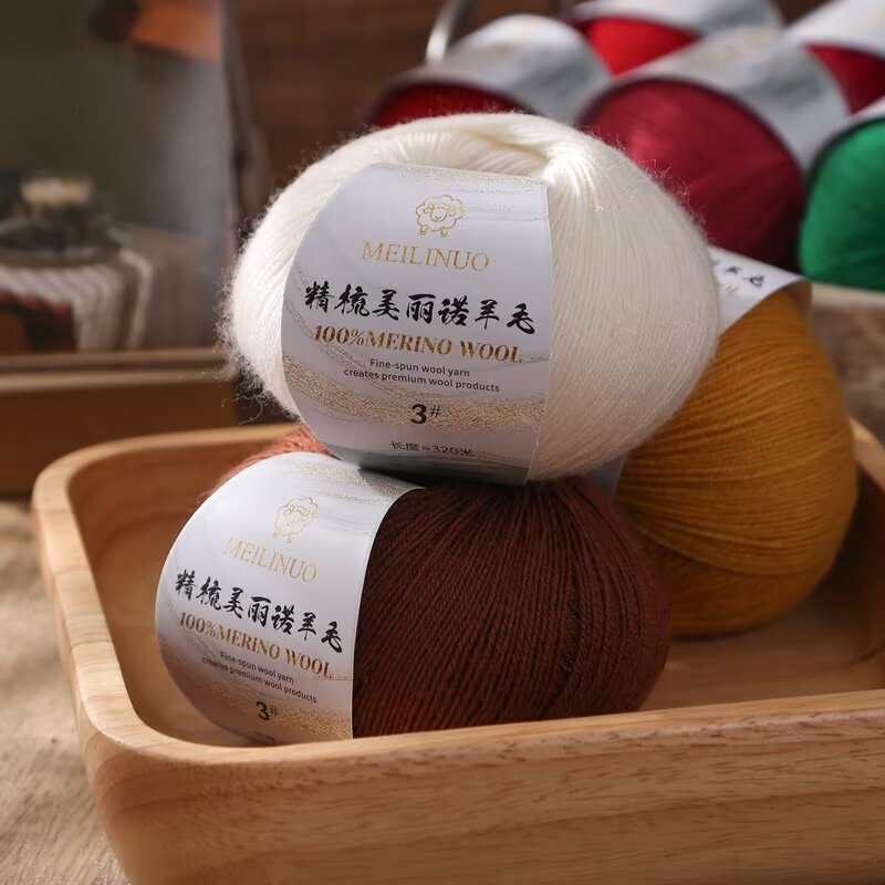 Cross-Border DIY Knitting Sweater Hat Wool Fine Yarn Skein Fine-Spun Knitting Yarn Medium-Thick Yarn Ball Yarn Skein Cross-Border DIY Knitting Sweater Hat Wool Fine Yarn Skein Fine-Spun Knitting Yarn Medium-Thick Yarn Ball Yarn Skein