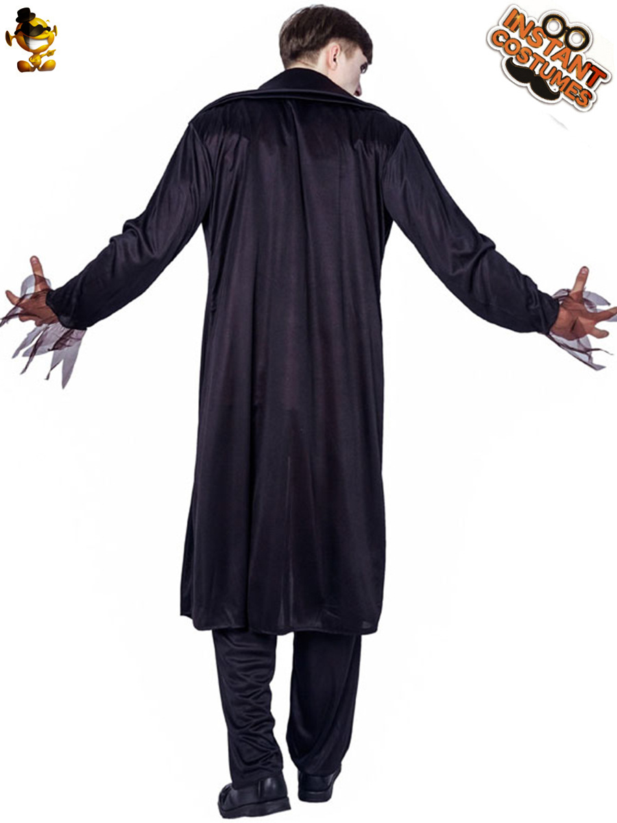 Halloween hombres adultos horror vampiro fiesta traje fantasma Festival grandes hombres vampiro traje de Halloween