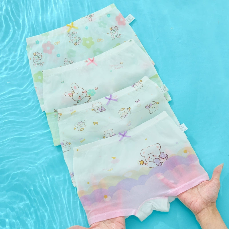 Children's underwear, silk thin summer shorts