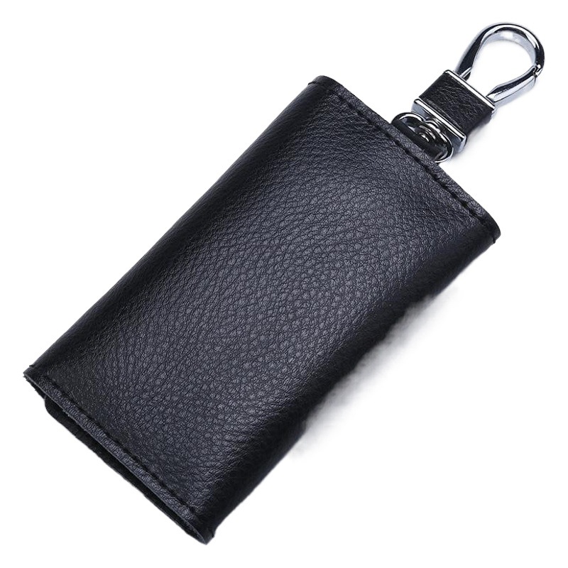 Genuine Cowhide Car Key Bag Manufacturer Wholesale Men's and Women's Keychain Large Capacity Casual Bag Ysb-01S