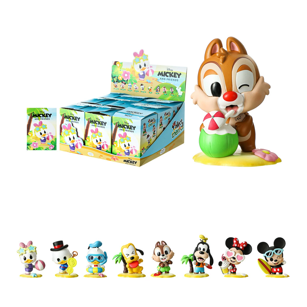 Disney, оригинальная пляжная ручка, мини-фигурка, Disney Микки Маус, Дональд Дак, подарок на день рождения