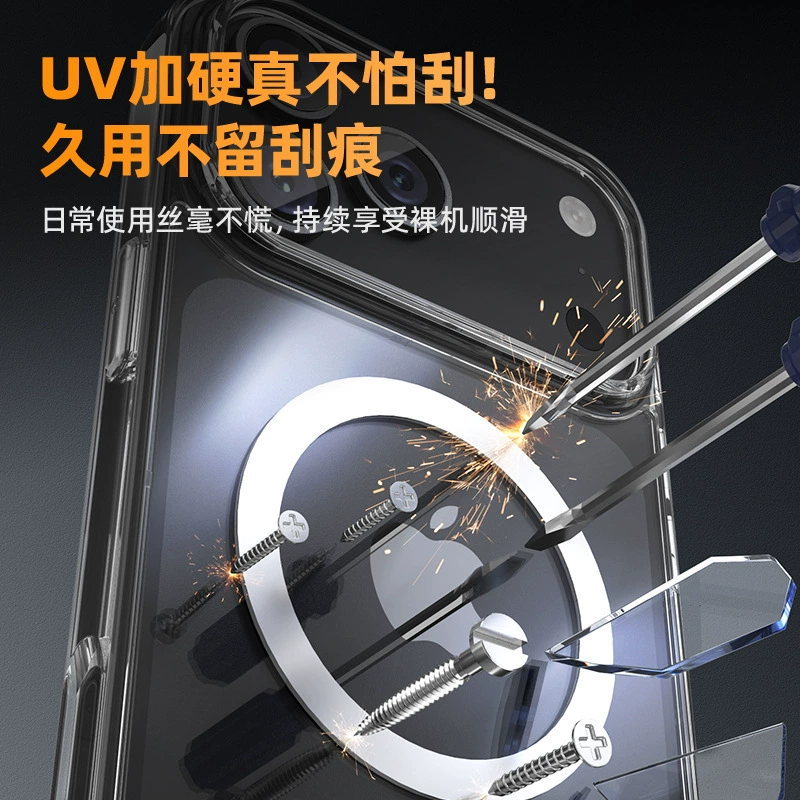 Совместимый чехол для iPhone 17, прозрачный защитный чехол, кошелек pro, чехол для 17 Pro Max, защита от падений