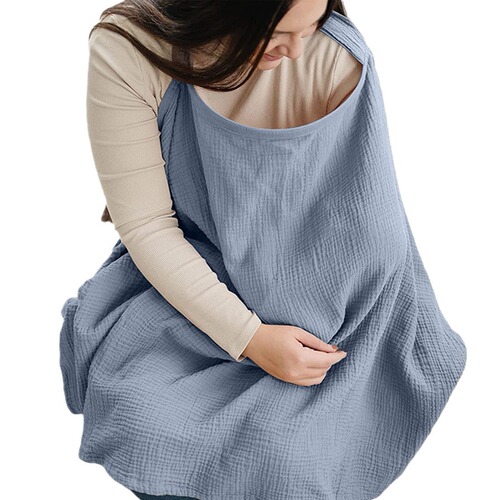 Nursing gauze cover, nursing clothing cover, anti-exposure fig leaf when going out, breastfeeding shawl, nursing cover, multi-functional