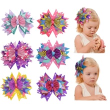 O 13415 Glitter Bow Hair Clip �����ᷢ�� ŷ���羳����ѷ