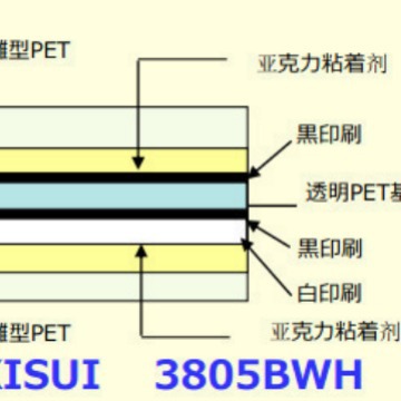 现货日本积水 黑白胶SEKISUI3806BWH SEKISUI3805B SEKISUI3806BH