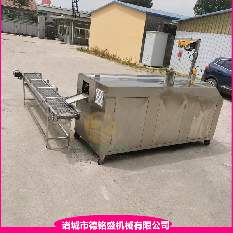 麻花馓子油炸设备 口感酥脆的十八公分 金丝馓子全自动油炸机