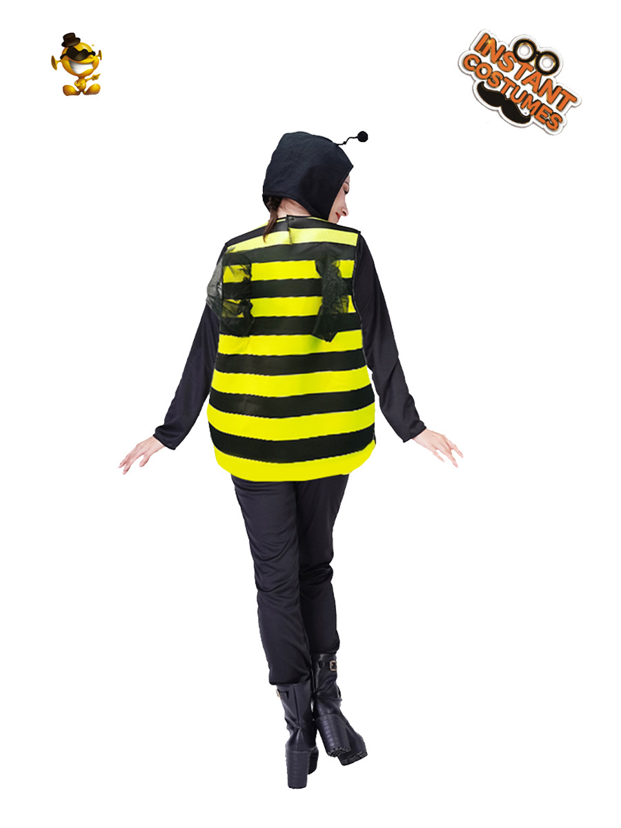 Halloween padres e hijos 1 de junio día de los niños ropa nueva adorable abeja adulta juego de rol cos