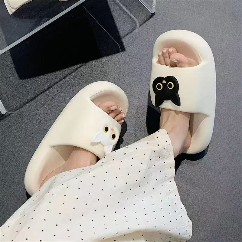 2302 흑백 고양이 흰색