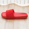 Festive red slippers for beloved indoor, slide, wholesale