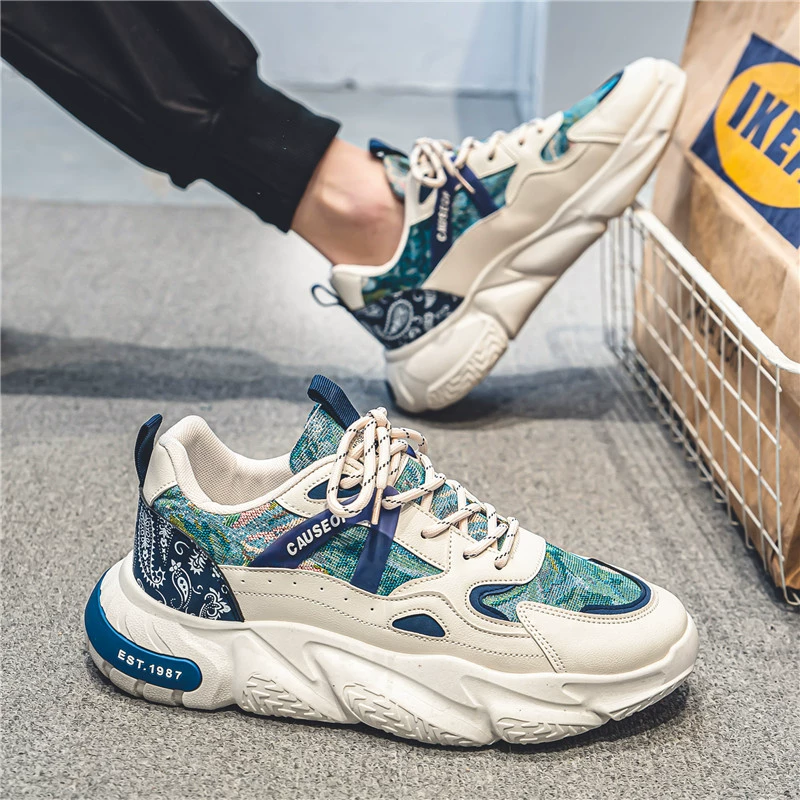 Sports shoes, non-slip high casual footwear platform, high-quality style, for teenagers