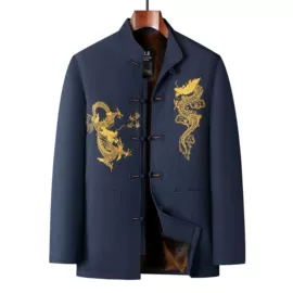 男式夹克;男式棉服;中山装唐装