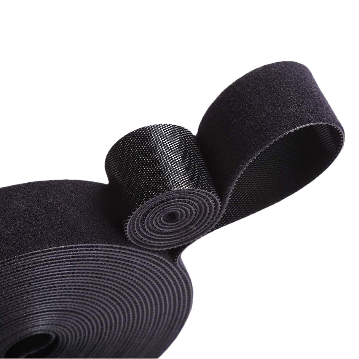 Cinta de sujeción reutilizable transfronteriza cable cinta de Velcro rollo de gancho de doble cara cinta de almacenamiento de alambre de gancho 10 m por rollo