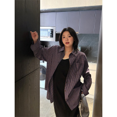 大きいサイズの婦人服の韓系はだらだらしています。