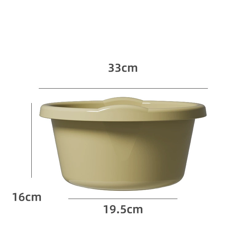 Plastic big washbasin for students for laundry, increased thickness