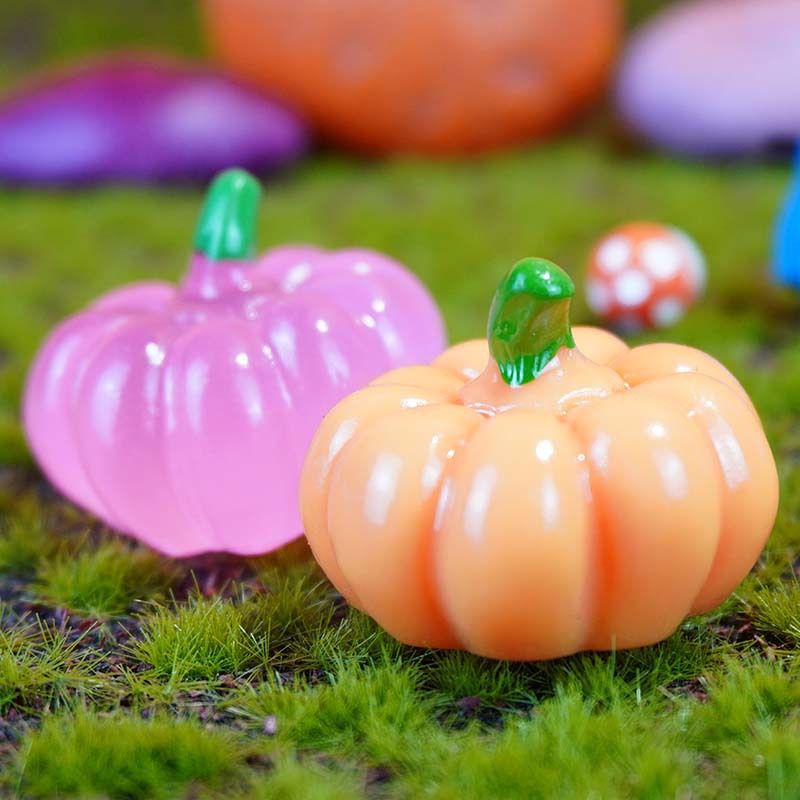 Simulación calabaza resina dibujos animados calabaza plano accesorios diy accesorios accesorios para el cabello simulación frutas y verduras