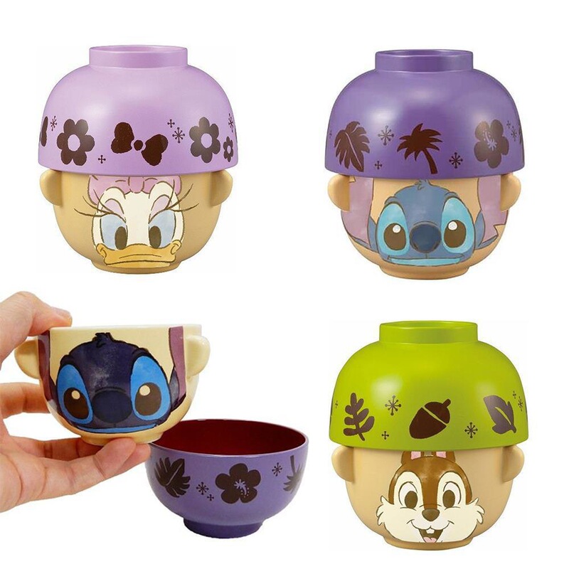 Japan Imported Sun Art SunArt Tableware Set High Color Value Gift Box Children's Rice Bowl Soup Bowl 2 Pack