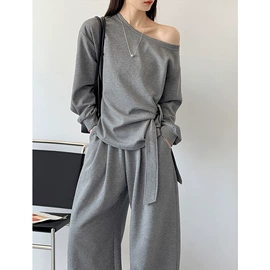 女式衬衫;毛衣;休闲裤