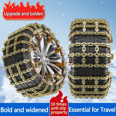 Tire snow chain: Car Off-Road Vehicle Tire