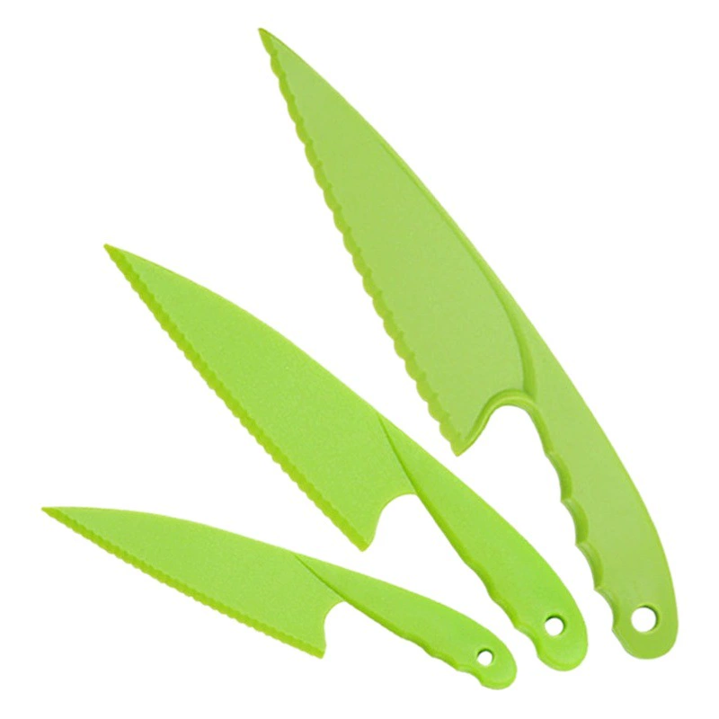 Пластиковый нож и вилка карамельного цвета Фруктовый нож и вилка торт пластиковый Нож десертный десерт одноразовый нож и вилка производитель