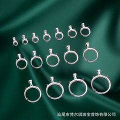 シンプルで軽い高級感のあるオーバルペンダント男性と女性用、24Kゴールド四本爪象嵌蜜蝋ターコイズペンダントアクセサリー