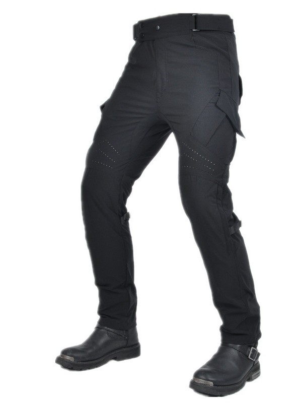 VOLERO motocicleta verano pantalones de ciclismo perforación bidireccional respirado elástico de cintura alta locomotora pantalones de silicona