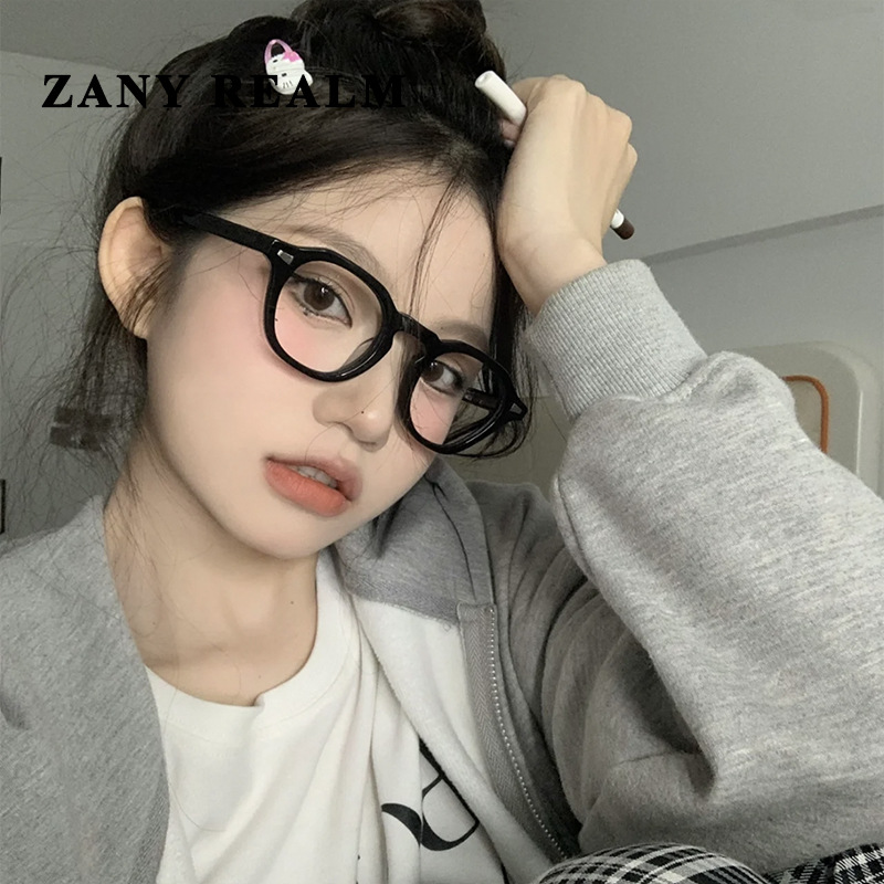 Nuevo Pequeño Libro Rojo estilo coreano cuadrado negro marco grueso gafas de luz anti-azul celebridad de Internet gafas lisas 20222 fabricantes ahora