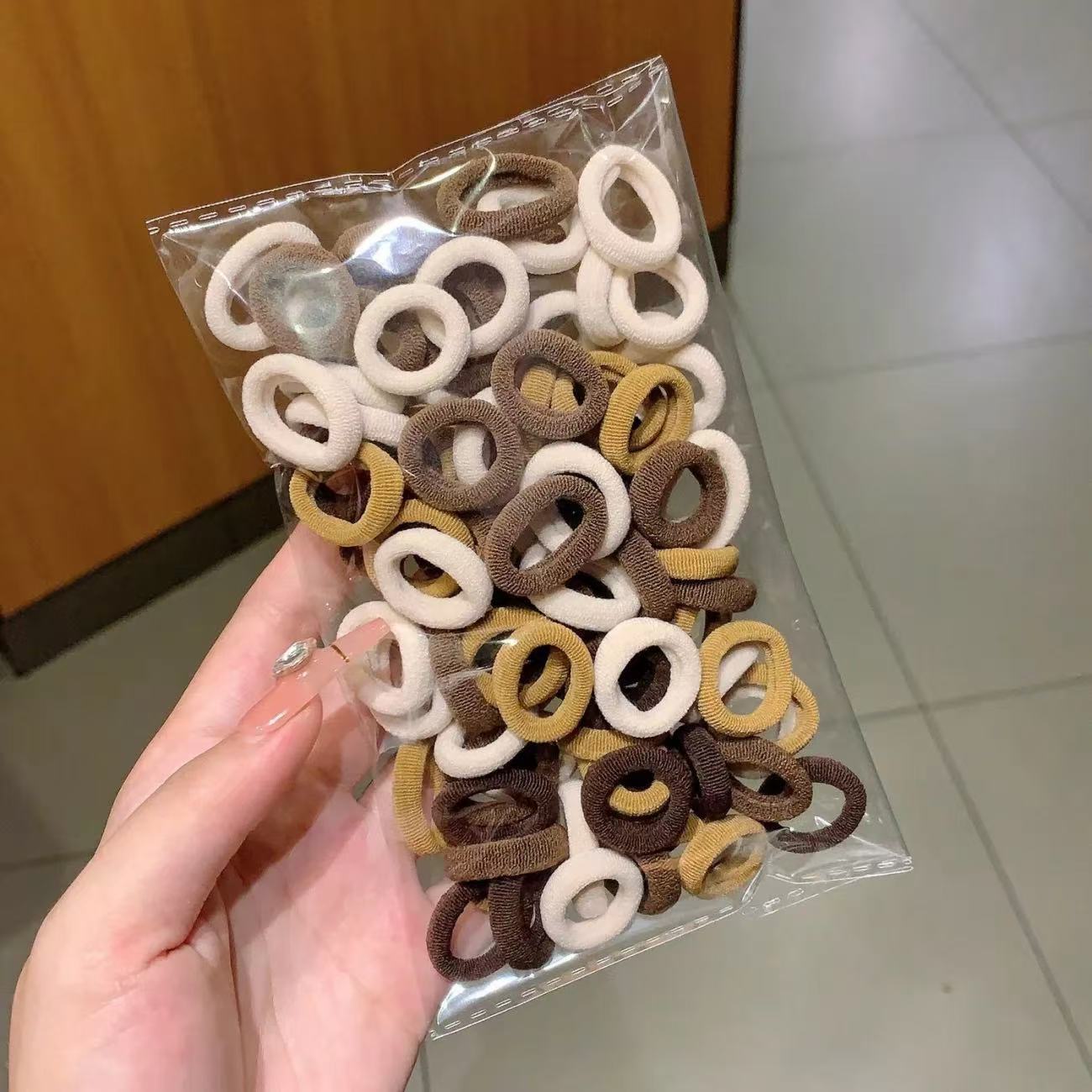渐变奶咖色100条(opp袋装)