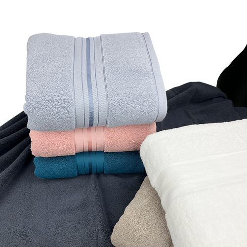 Five-star hotel bath towel 180*90 high-end large towel 700g household pure cotton absorbent wrap bath towel