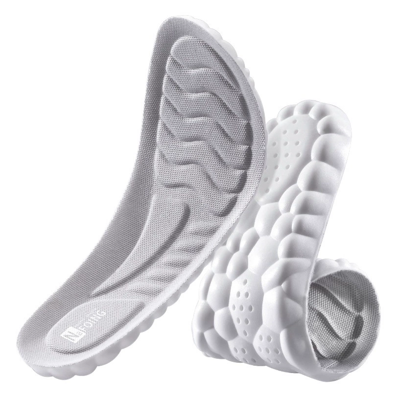 Стельки Cloud Poop, амортизирующие, дышащие поглощающие пот, мужские спортивные мягкие подошвы, высокоэластичные Удобные стельки для ног, женские зимние