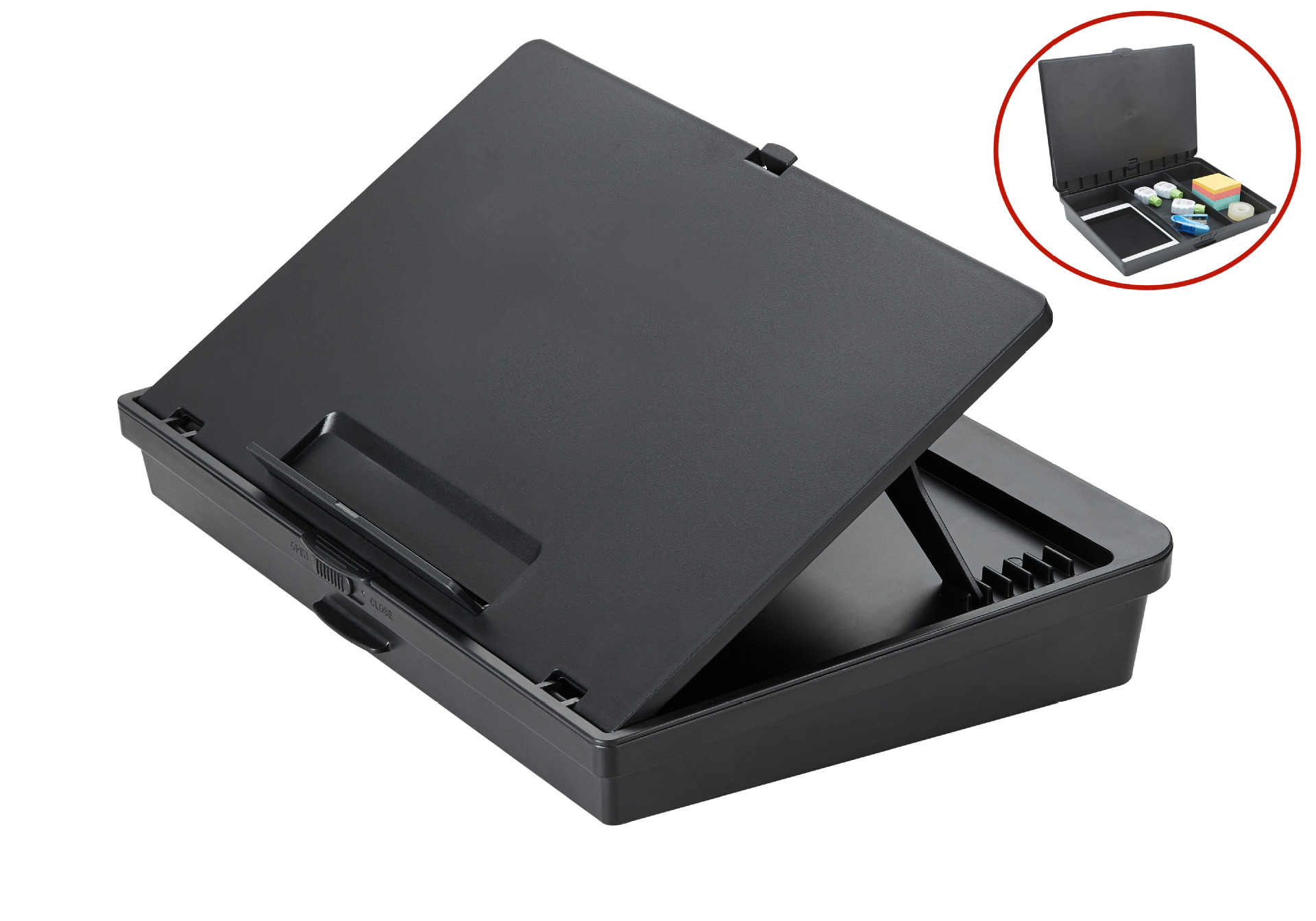 Tablero de escritura multifunción portátil Escritorio de escritorio estera monitor de computadora soporte elevado Oficina Banco DE TRABAJO