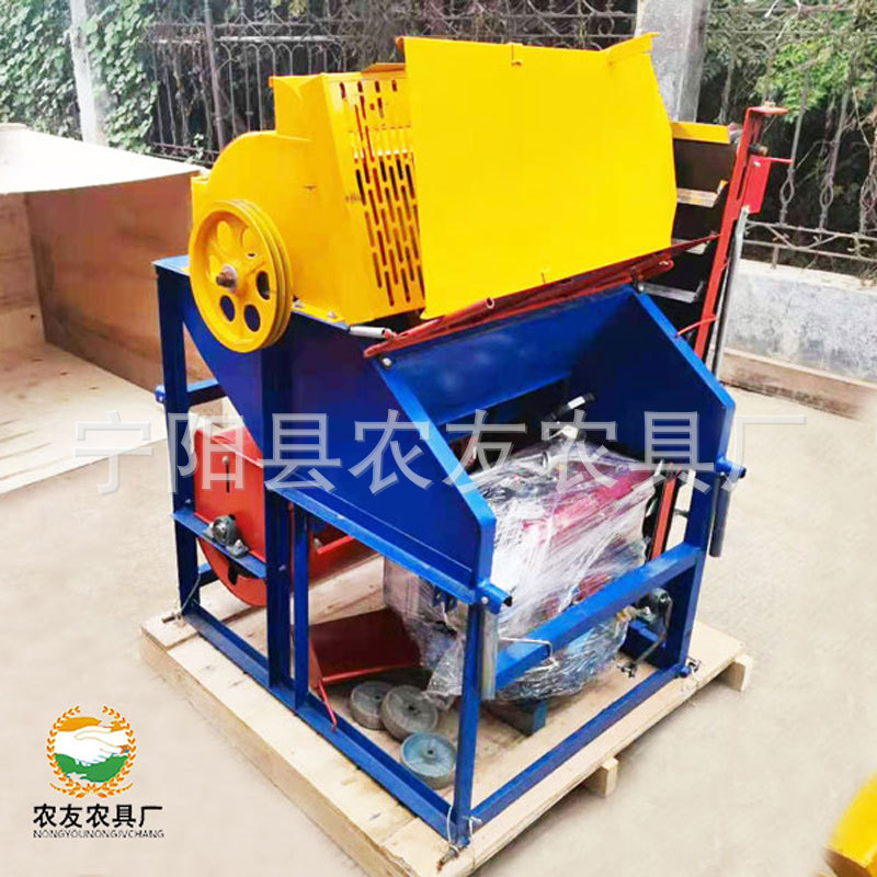 花生摘果机 400型覆盆子打果机干花生广西家用电动打果机 柴油机