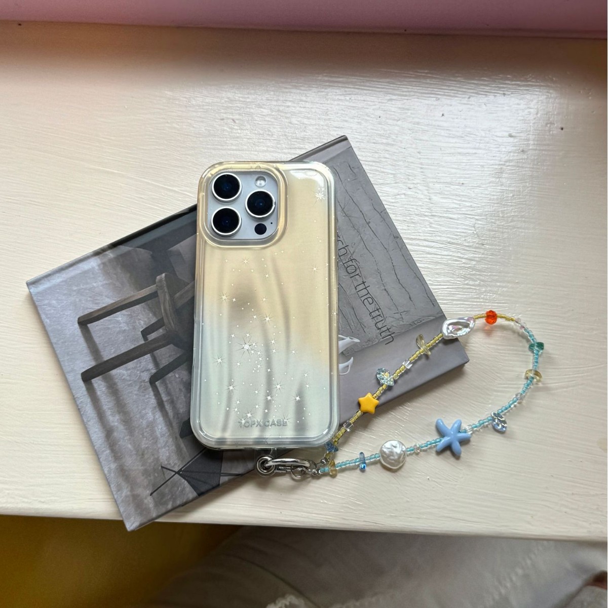 Fantasía pequeña y fresca brillo láser para Apple 15ProMax funda para teléfono móvil 16Pro cadena 14/13 nuevo 16PM