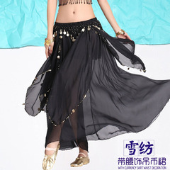Belly dance costume skirt belly dance bottoms stage performance skirt belly dance practice big swing skirt