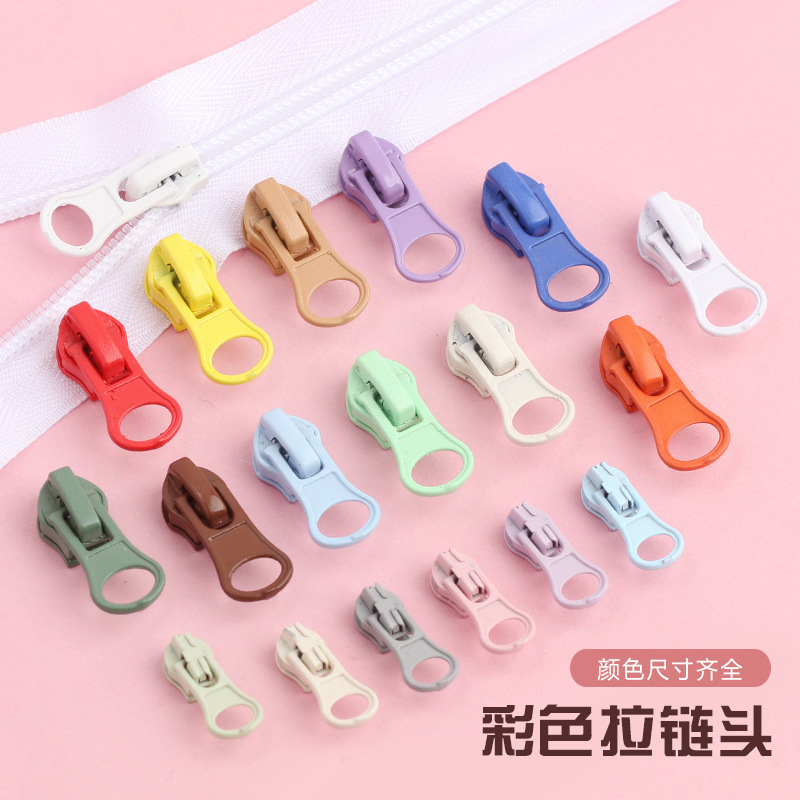 Color Nylon Zipper No.3 No.5 Metal Zipper Jacket Satchel Sunscreen Clothes Zipper Accessories