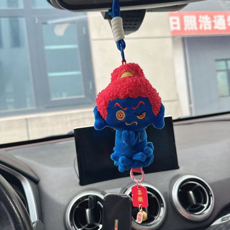 云冈石窟莲花佛小伴玩偶大同周边文创纪念品挂件精品钥匙扣车挂饰|undefined
