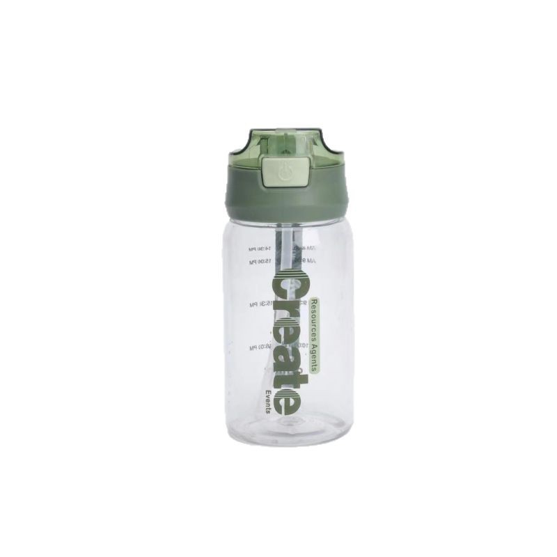 Selección estricta taza de paja deportiva taza de agua de plástico resistente a altas temperaturas con cubierta portátil simple al por mayor fábrica de ventas directas image 6