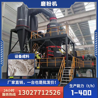 超细雷蒙磨粉机石头研磨机80-3000目碳酸钙腻子粉活性炭制粉设备