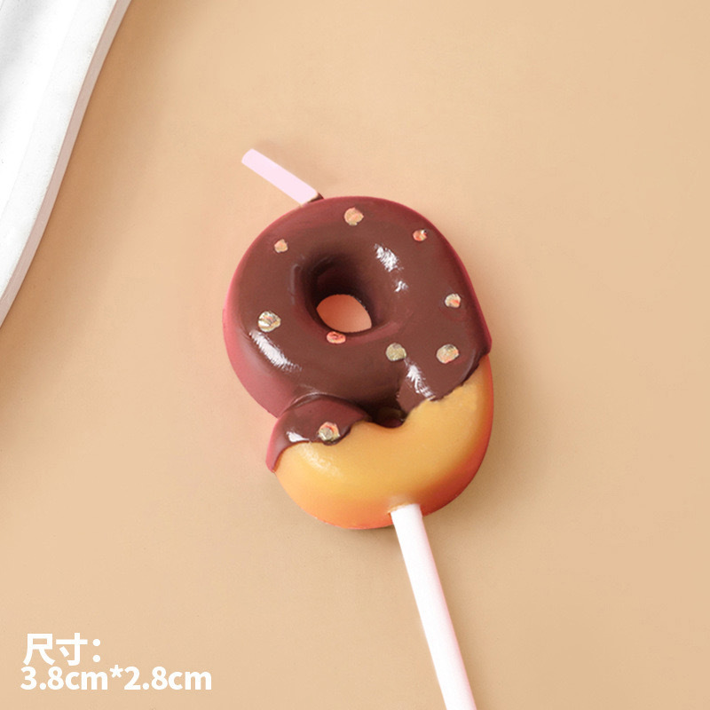 Mayorista retro dibujos animados de chocolate de dos colores molde de galletas de ducha 0 - 9 velas digitales tarta de cumpleaños
