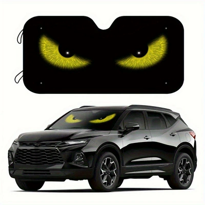 Sun shade — for Universal Car Use - 130cm-70cm-eyes-9