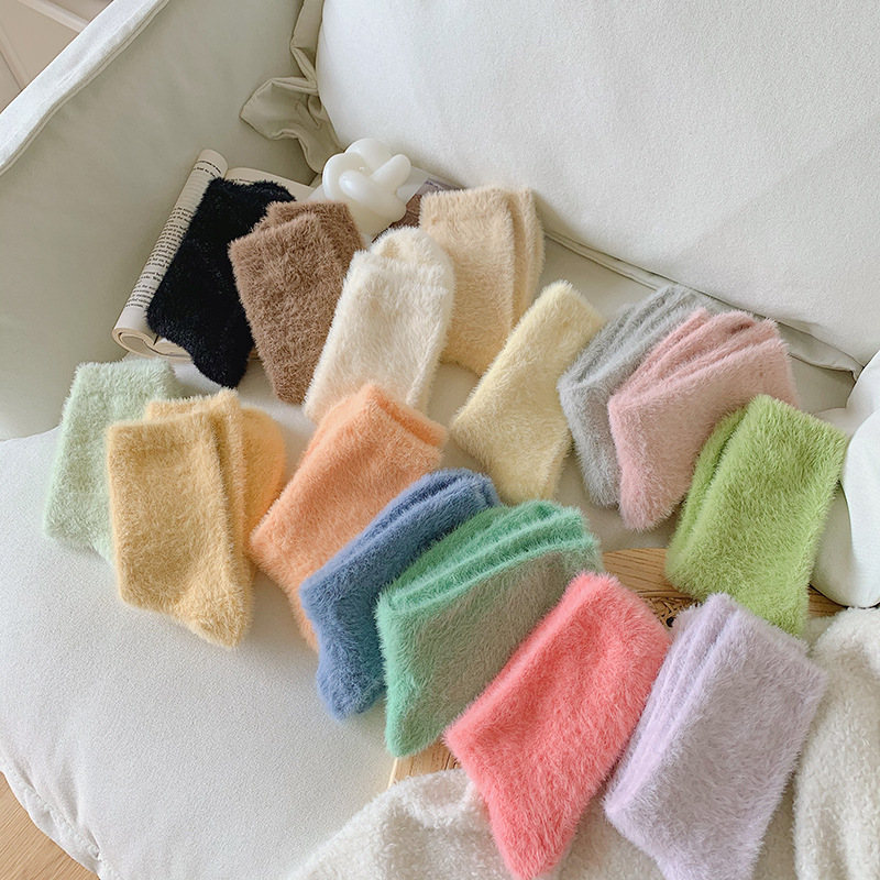 Socks Lingerie Type Sweet Women's Solid Color Nylon Ankle Socks A Pair