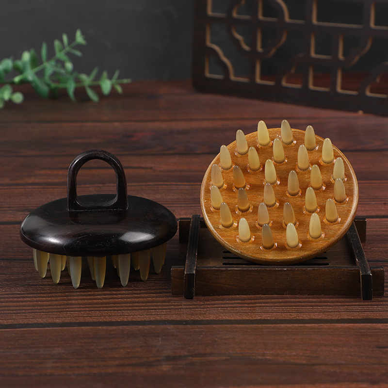 精品多工能头疗按摩梳锥钉身体刷防静电美梳防脱梳