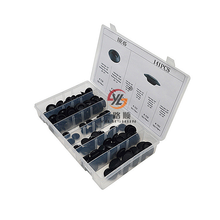 Accesorios del coche al por mayor cuerpo principal clip coche caucho bloqueado material de PVC enchufe hebilla cubierta 141 unids he45