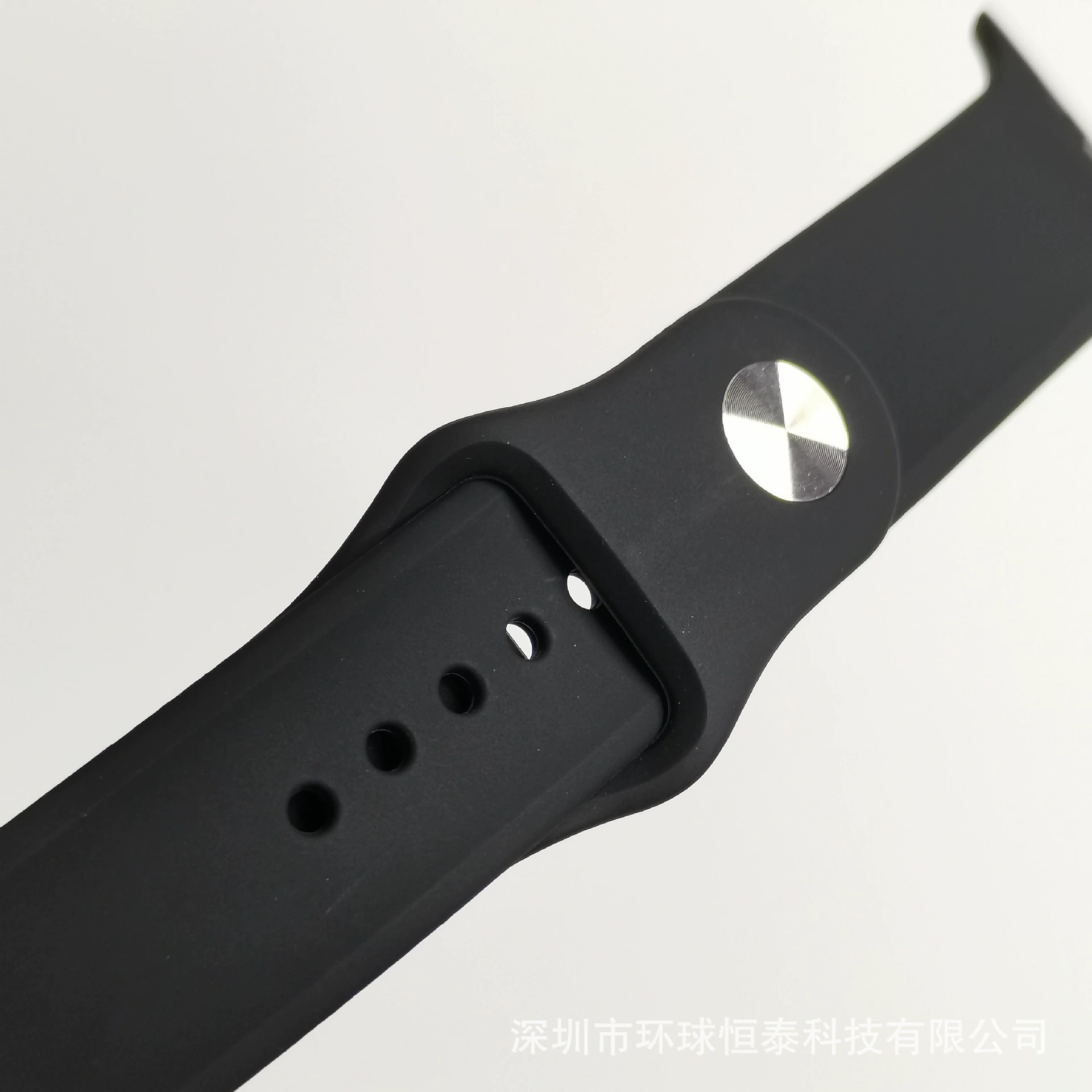 Плетёный силиконовый ремешок для часов (Apple, Nike), универсальная посадка, дышащая текстура