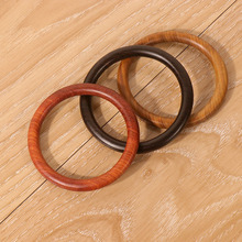 绿檀木精工手镯民族风文艺范女孩镯子中式复古典素圈女士饰品手环