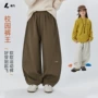 秋冬男童女童加厚卫裤