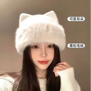 �ɐ�؈����ᘿ�ë��ñŮʿ������ɫ�Ӻ�ë�q��ů�@ĘС�o����ñ��