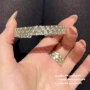 蕾丝18k丝珠宝石戒指