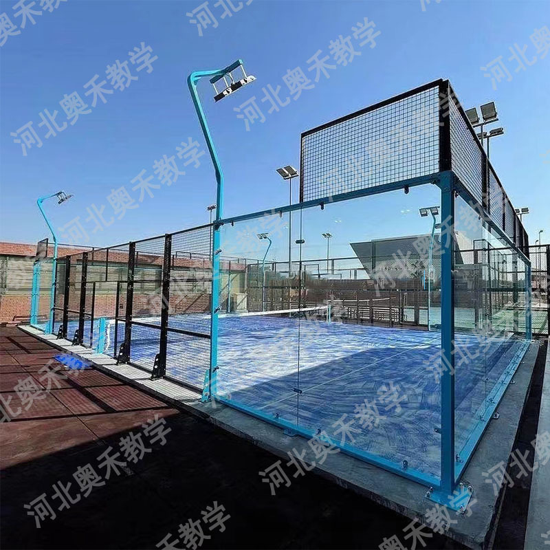 板式网球场生产厂家 河北奥禾板式网球场生产厂家 出口板式网球场