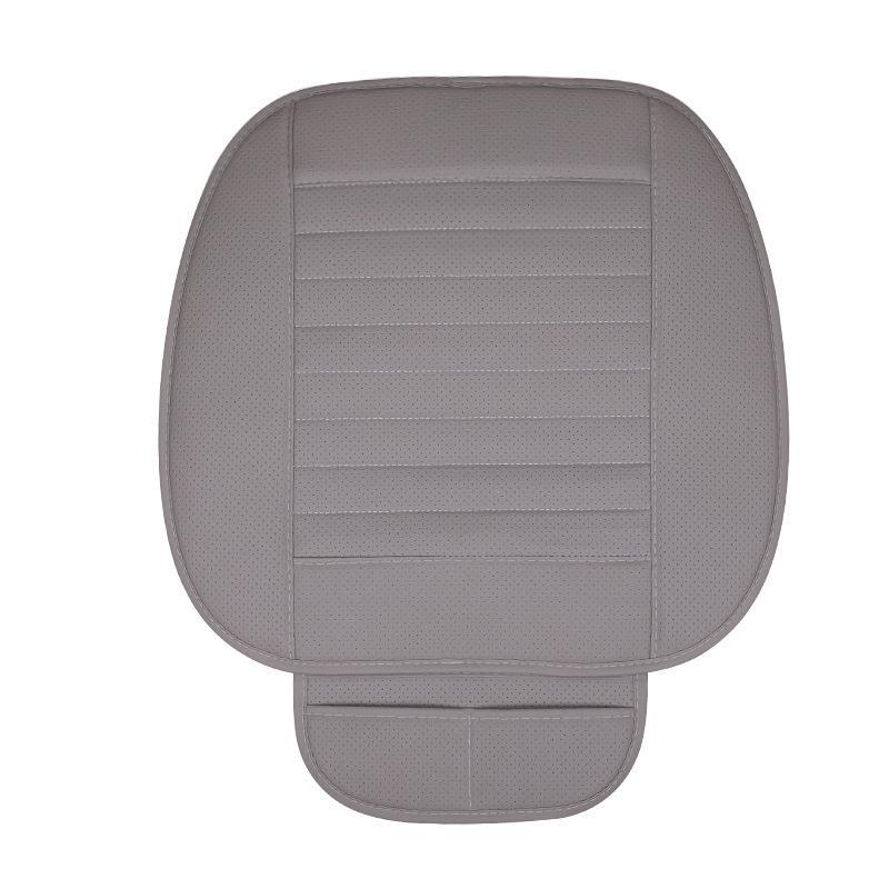 Universal – Seat cushion, seat cover Single Piece Breathable - front-single-piece-without-bamboo-charcoal-grey