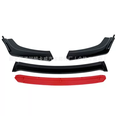 Civic Special Front Lip Bumper — Other Car Modifications - carbon-red-tongue